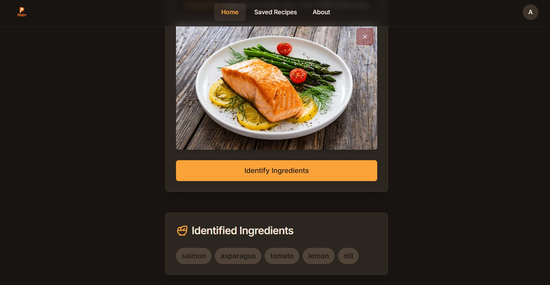 Platrr Ingredients